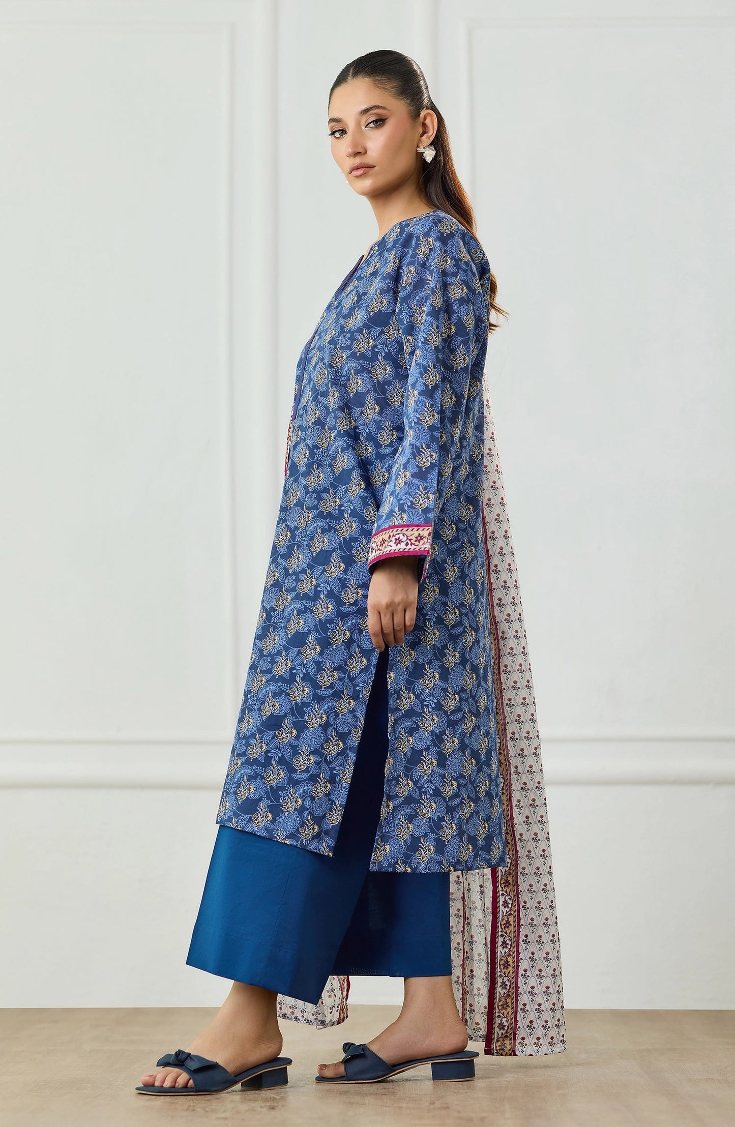✨ORIENT 100% ORIGINAL Unstitched Lawn 3 Piece✨ Design #OTL-25-501
