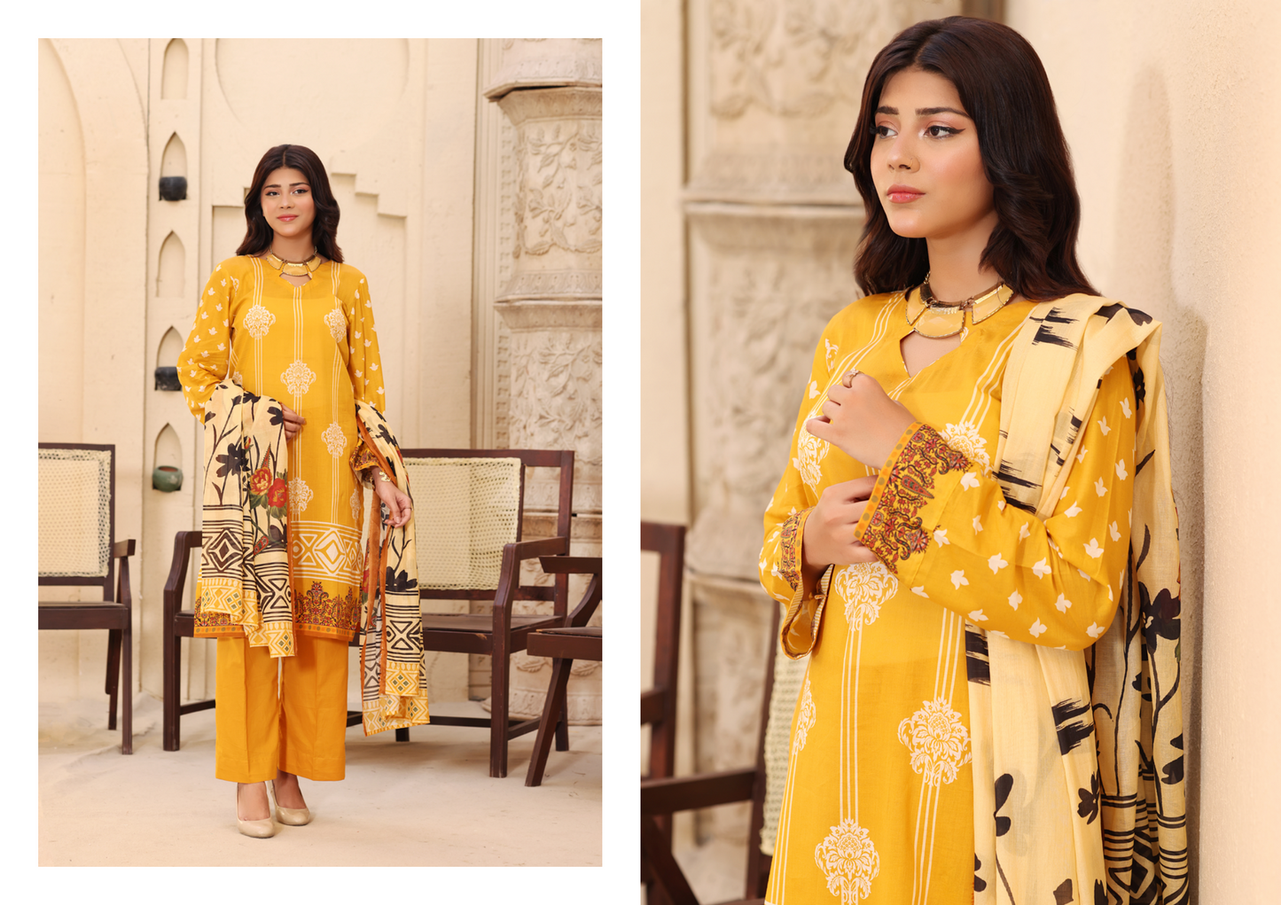 Inaaya Ali Lawn 3 Piece Collection 2026 By Arham Textile