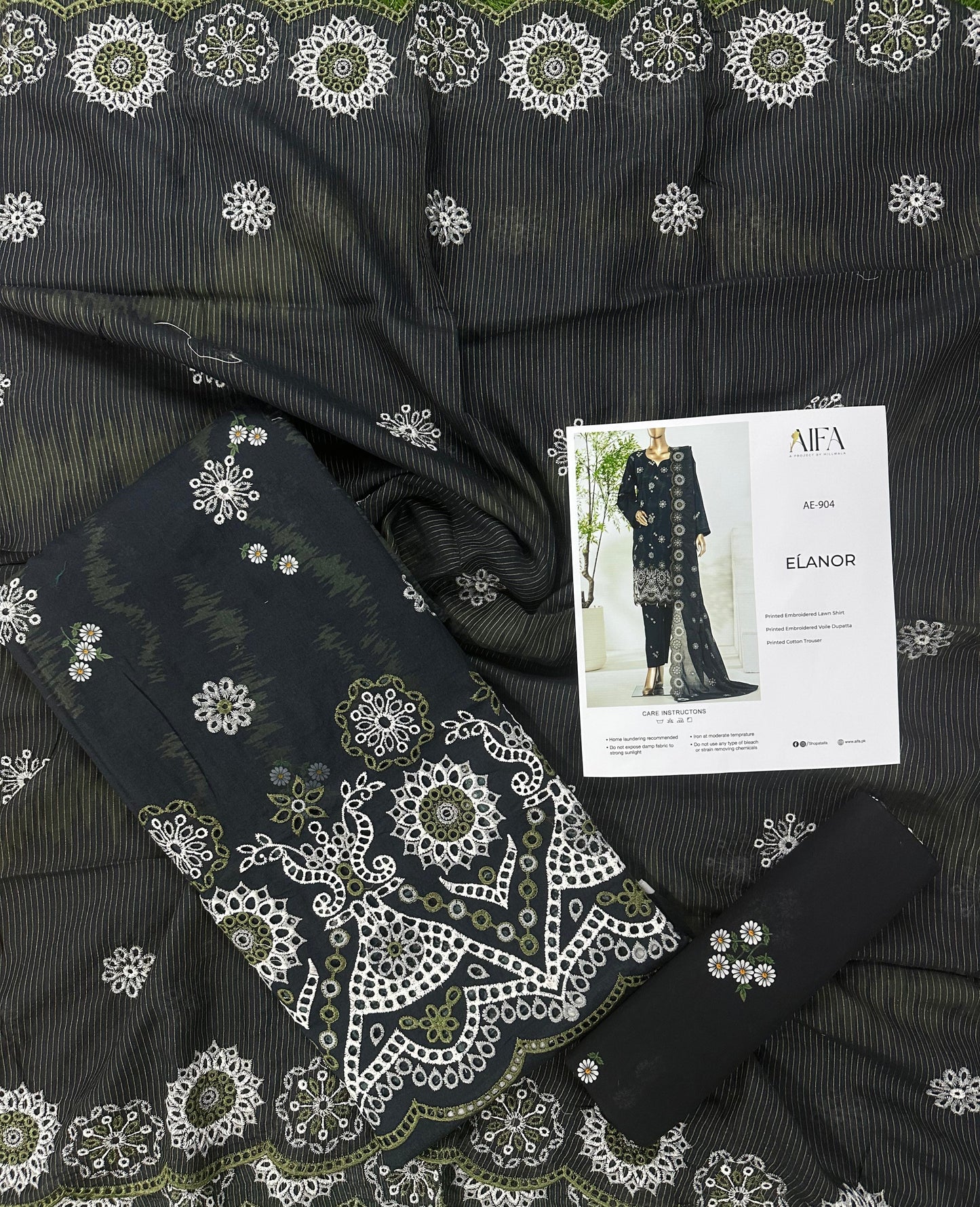 AIFA – ELANOR Collection ΑΕ-904 Embroidered 3 Piece Suit