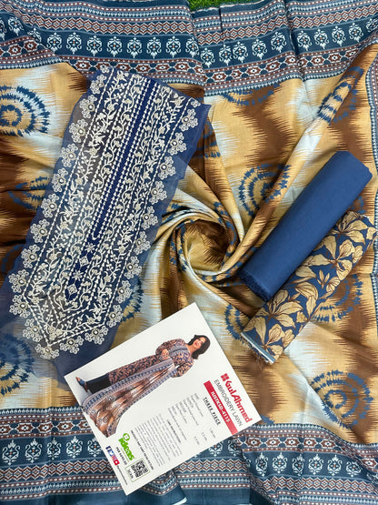 Gul Ahmed IUSTKSD-4115 Emb Lawn 3PCS