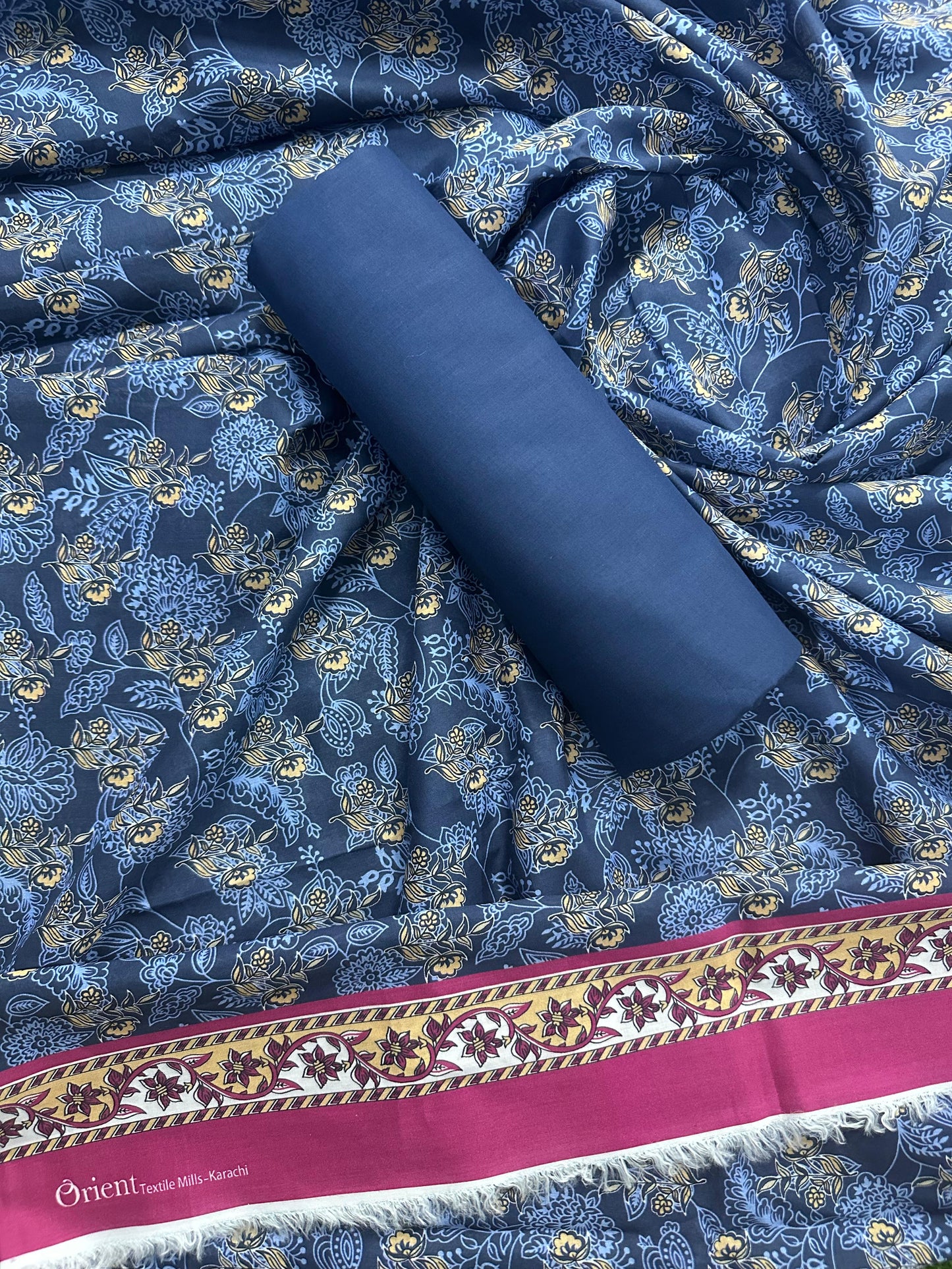 ✨ORIENT 100% ORIGINAL Unstitched Lawn 2 Piece ✨ Design# OTL-25-563