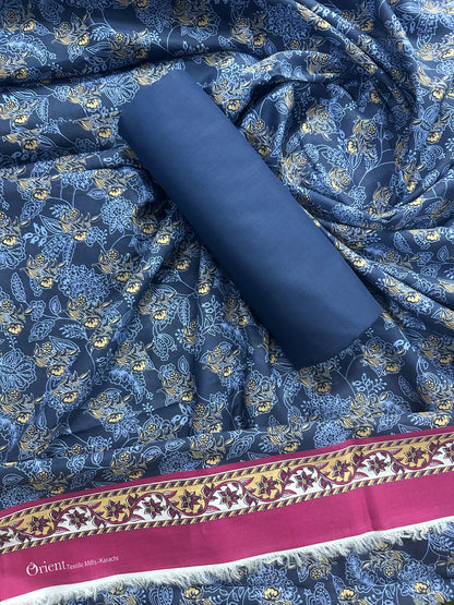 ✨ORIENT 100% ORIGINAL Unstitched Lawn 2 Piece ✨ Design# OTL-25-563