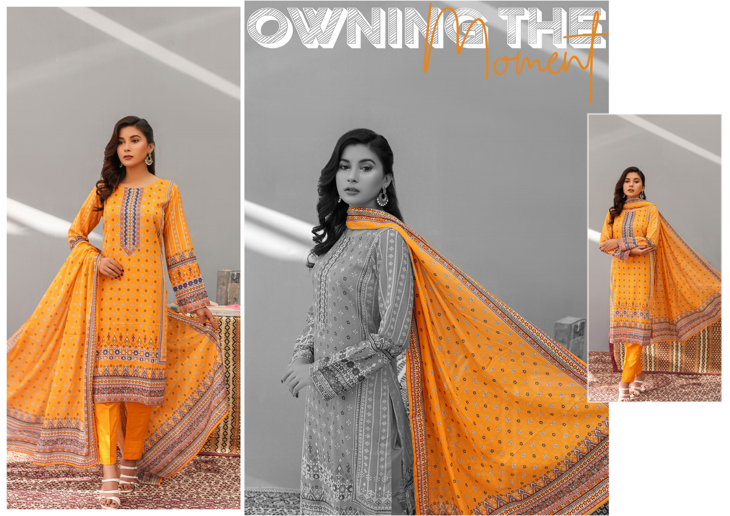 NOOR BANO ORIGINAL LAWN 3P