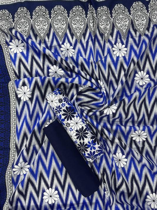 Five Star Classic D-30 – 3PCS Unstitched Lawn Collection