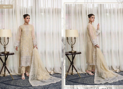 Alvin Beige Luxury Embroidered Collection