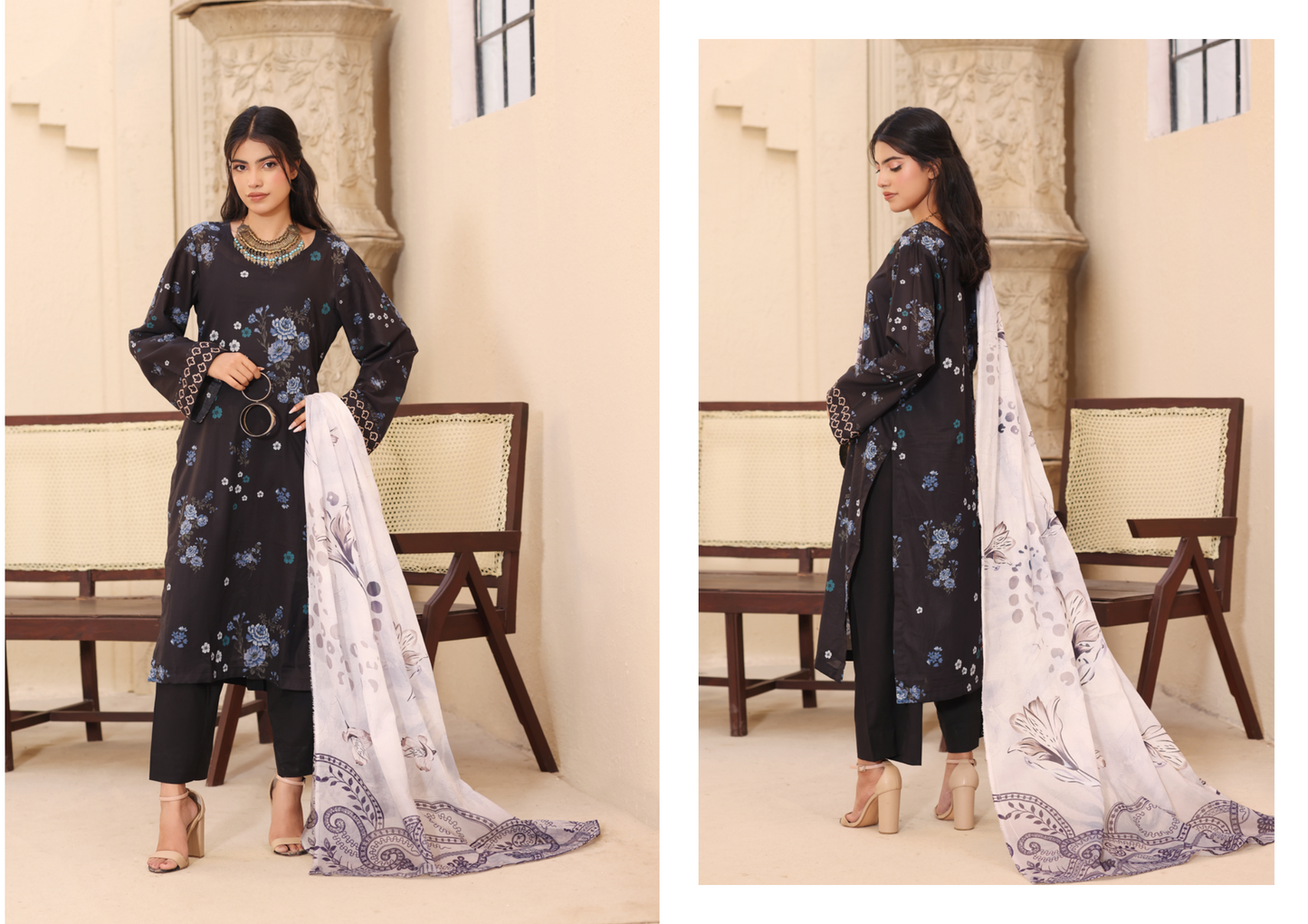 Inaaya Ali Lawn 3 Piece Collection 2026 By Arham Textile