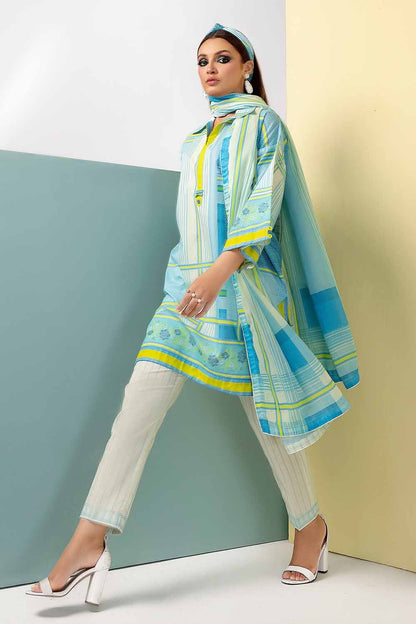 Gul Ahmed Printed Lawn Unstitched 3Pc Suit CL-42145 👌🔥✨