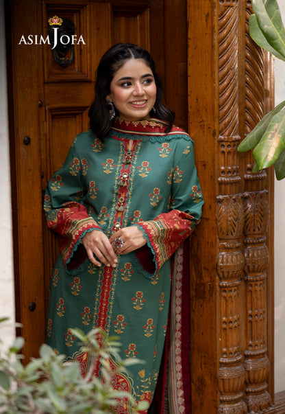 Asim Jofa Premium 3 Piece Unstitched Lawn Collection