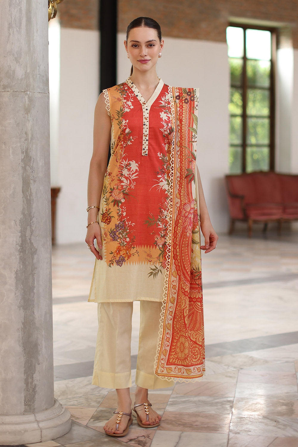 Gul Ahmed CLP-62062 Printed 3Pcs