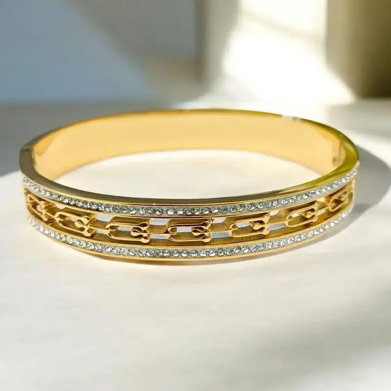 Stainless steel Anne Vintage Handcuff