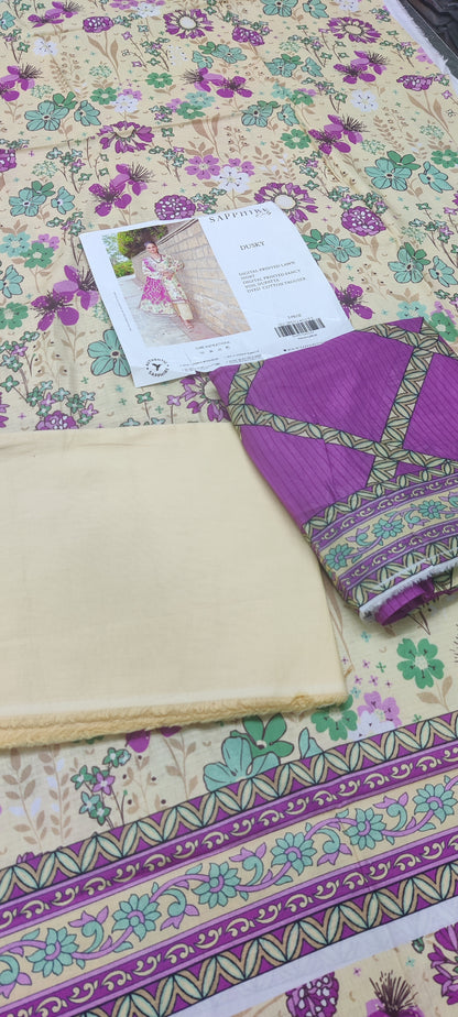 SAPPHIRE DAILY LAWN 3PCS COLLECTION 2026