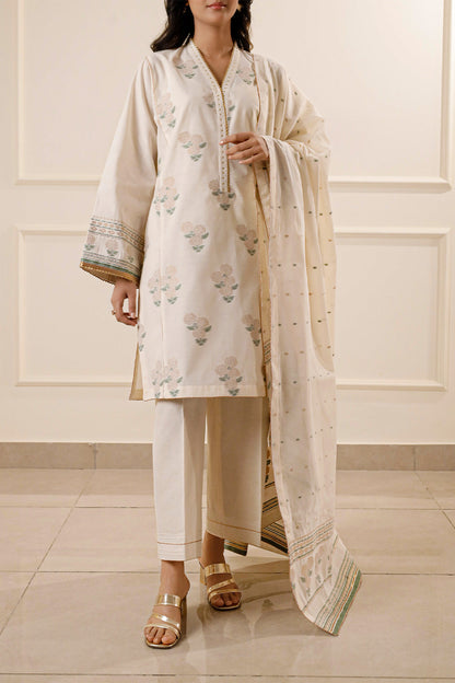 Saya Unstitched Jacquard 100% Original Cotton 3 PCs Suit In WHOLESALE PRICE 💯✨