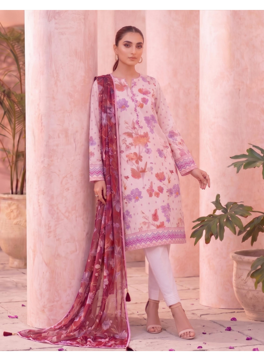 Izhaan Moosa Jee D #05 - 3pcs Unstitched Printed Collection