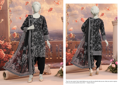 Almeerah Black D -06 Luxchicn Collection