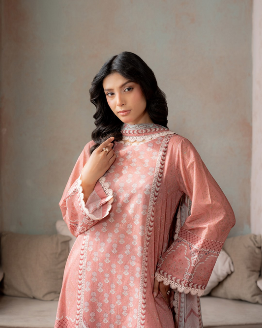 ZELLBURY Unstitched Lawn Collection 2026 Design #WUS26X30537