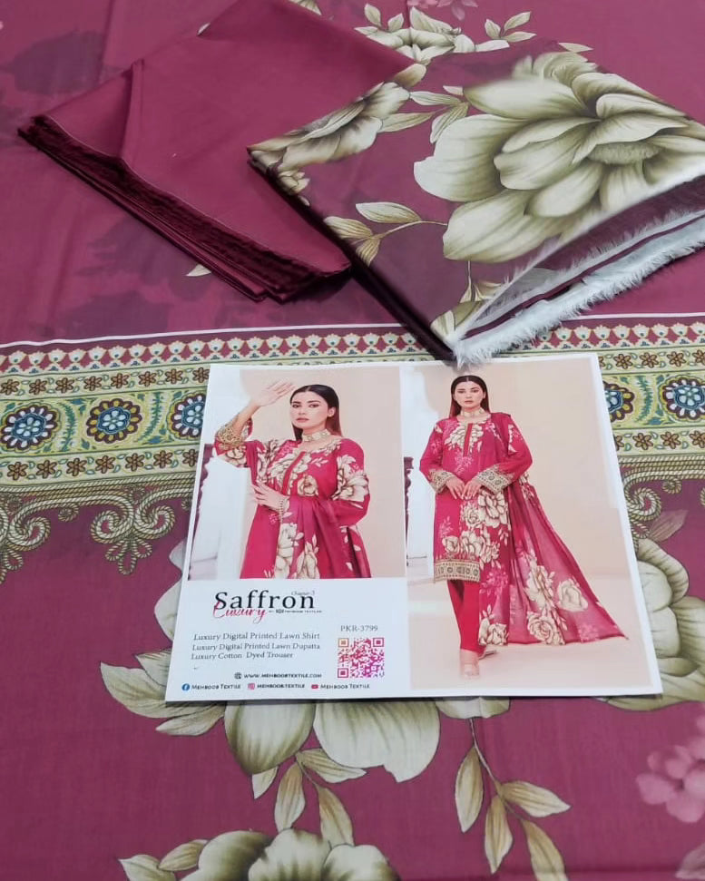 Saffron Luxury Lawn Chapter 03