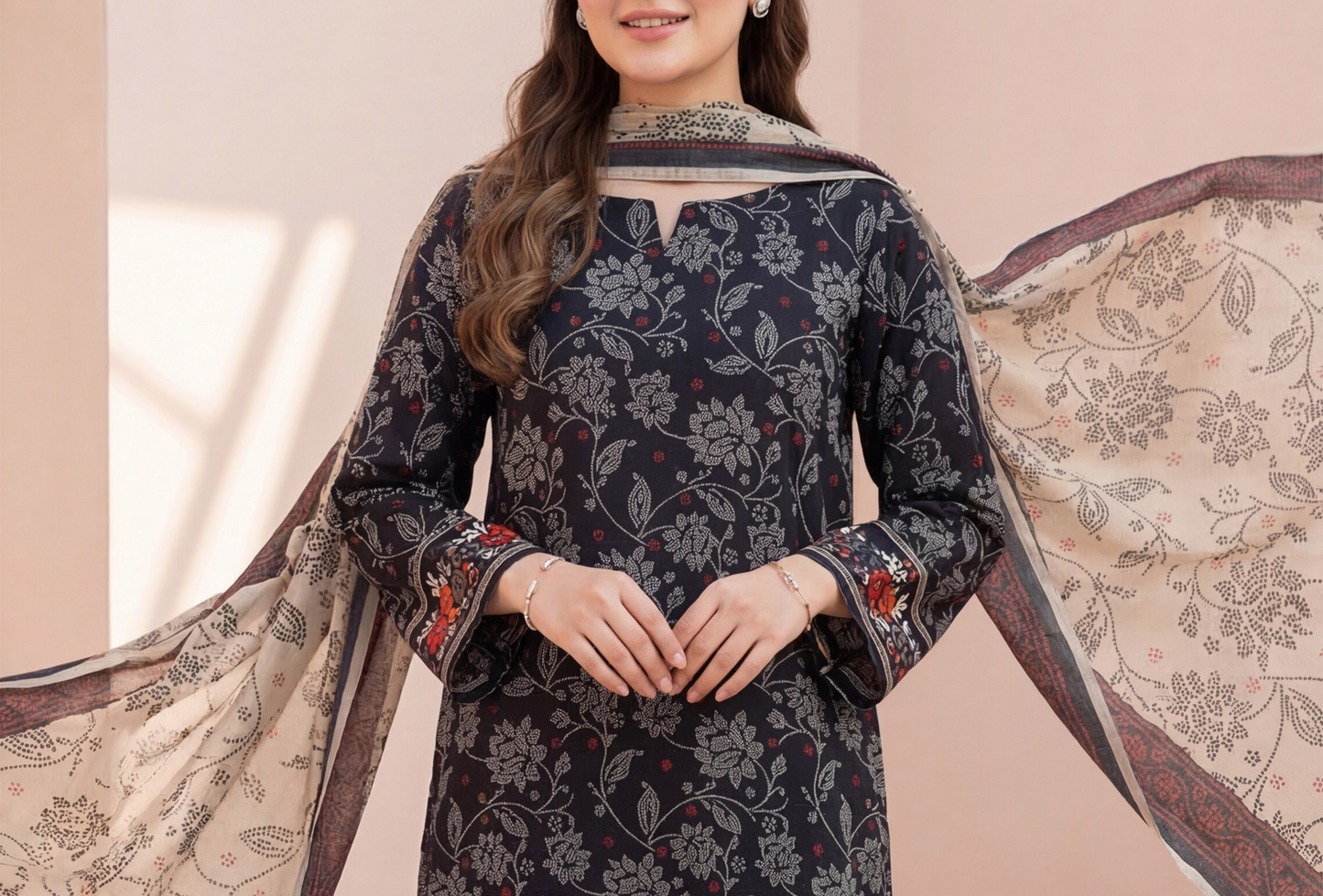 Salitex FLora Airjet Lawn 3PC Collection 2026 Vol - 2
by Sana & Sara Design # SSW6U3P406UT