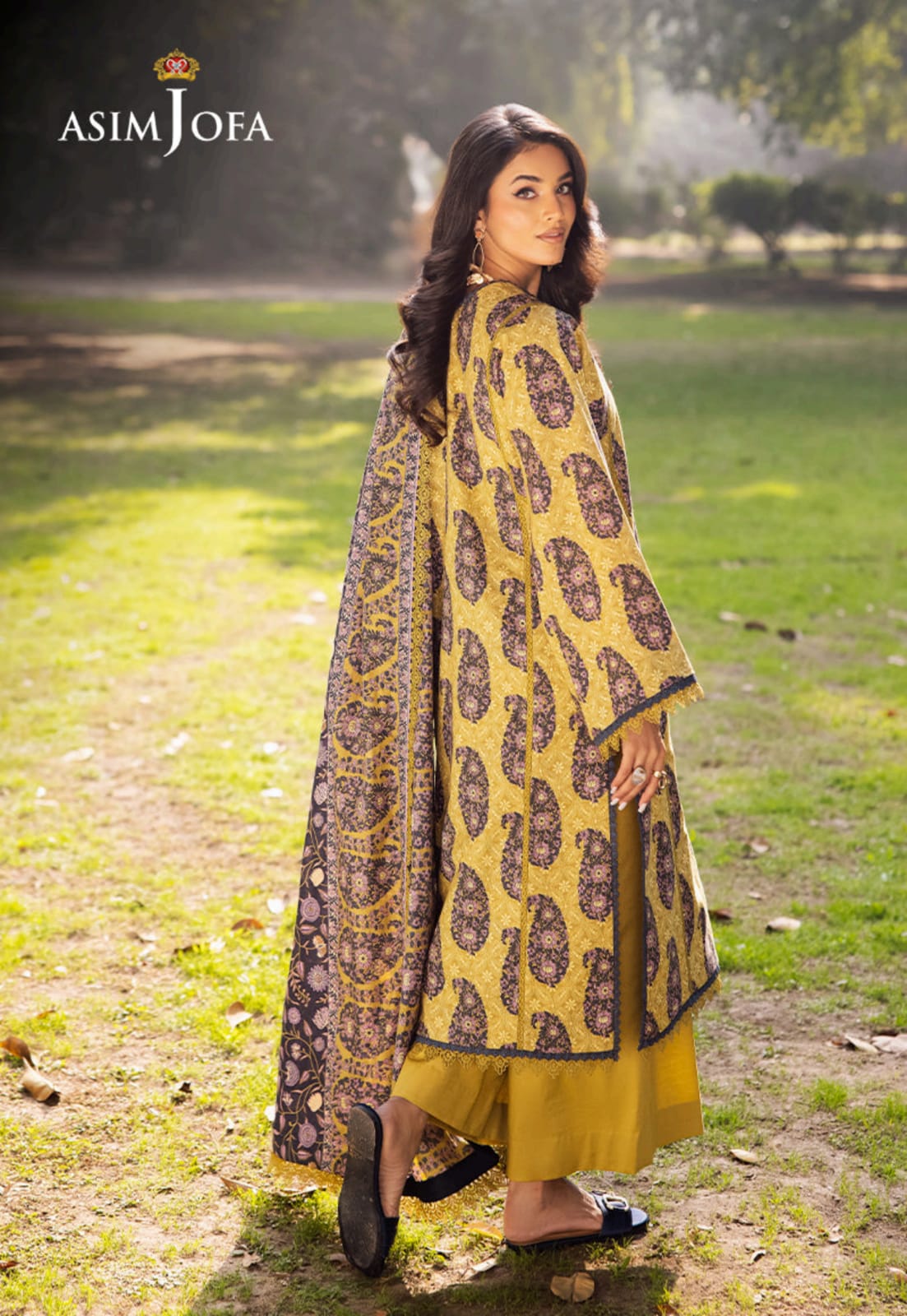 Asim Jofa (AJUBJ-33) 3Pcs Lawn Collection