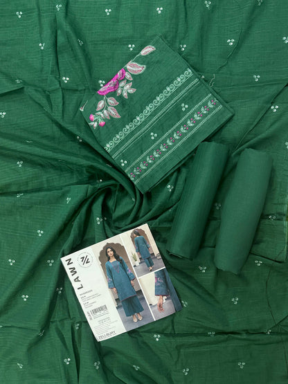 Zellbury D.C:-WUS26E21213  Embroidered Textured Lawn 2Pcs Collection