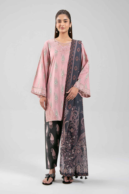 Nishat 3Pcs Dobby Lawn