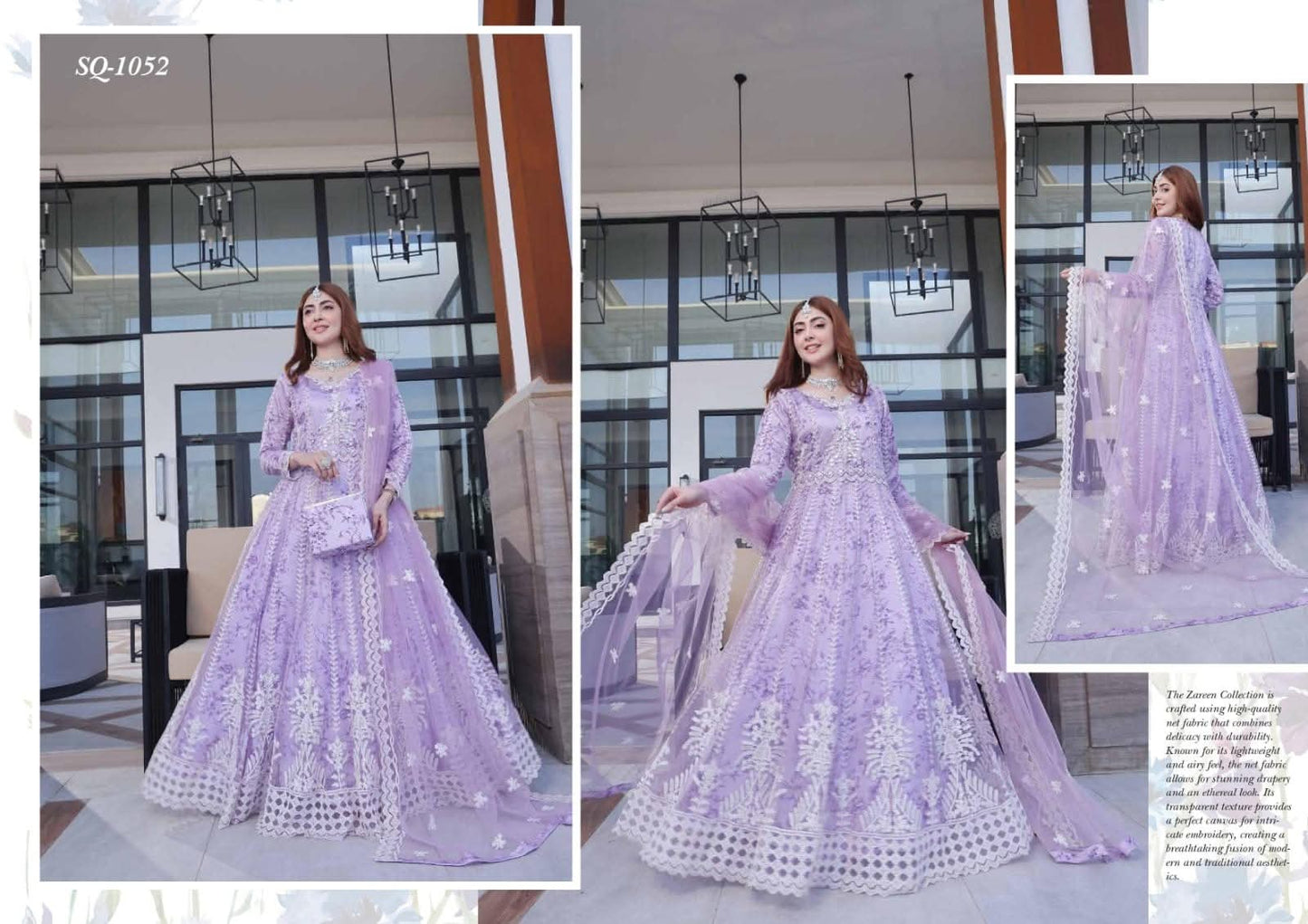 Zareen Luxury Embroidered Collection