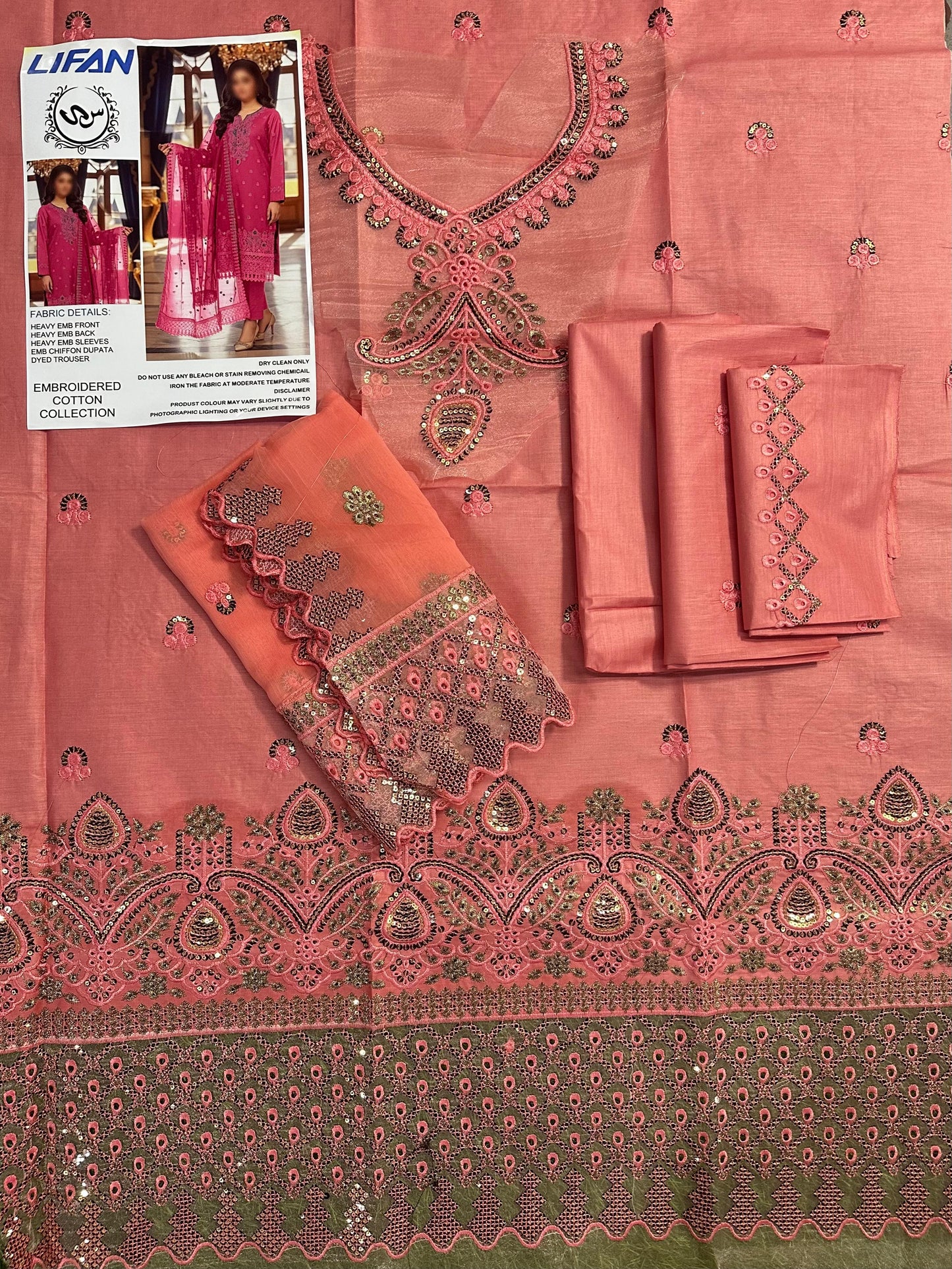 Sara Safaz Fancy Party Wear Embroidered Collection 3-Piece  Suits – Elegant & Stylish