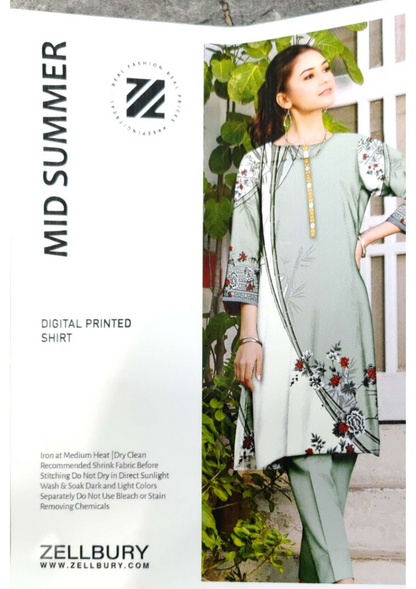 SHIRT PIECE KURTI LAWN COTTON