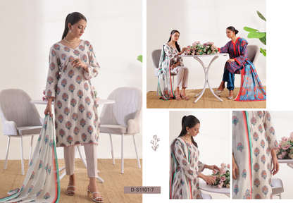 MOOSAJEE ORIGINAL LAWN 3 PIECE 👌🔥