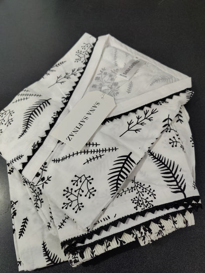 Sanasafinaz DEFECTED Cords Cotton Printed Stitched 2P