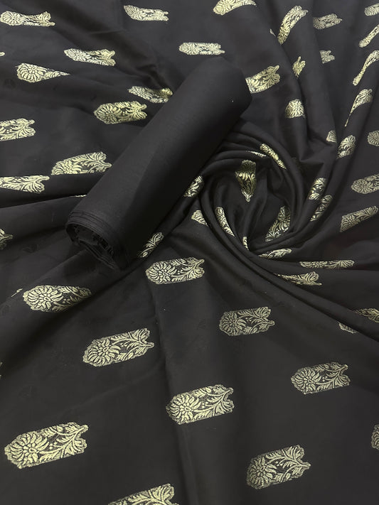 Jacquard Black Lawn 2 Pcs Collection