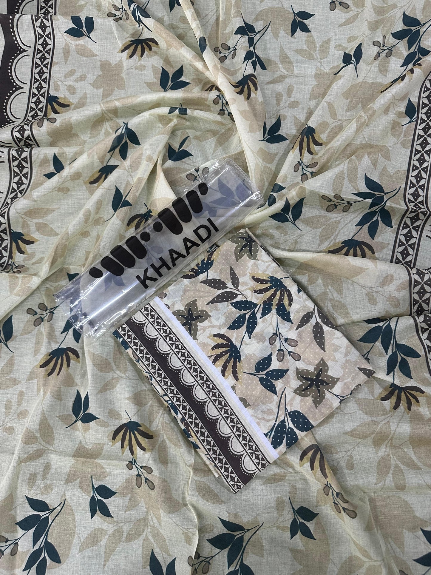 KHAADI 2PC LAWN COLLECTION 
SHIRT + DUPATTA