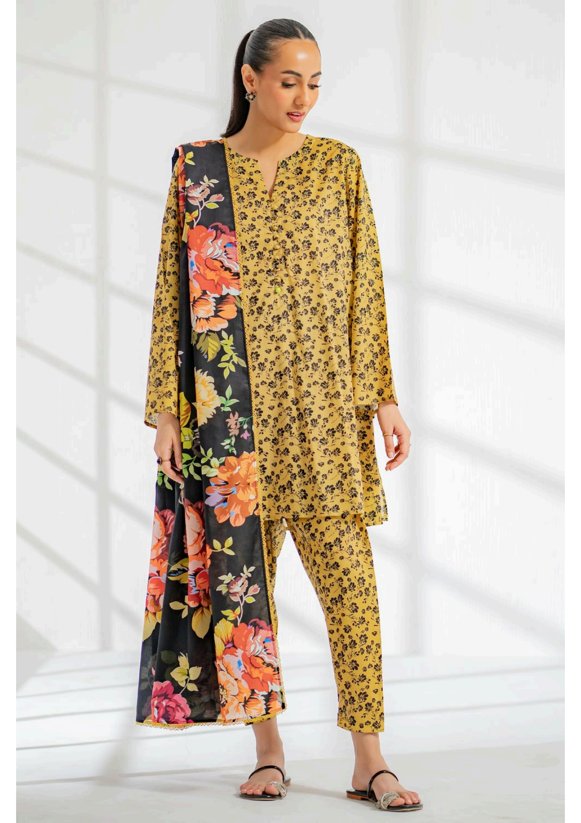 Ego 100% Original Lawn 2 PIECE