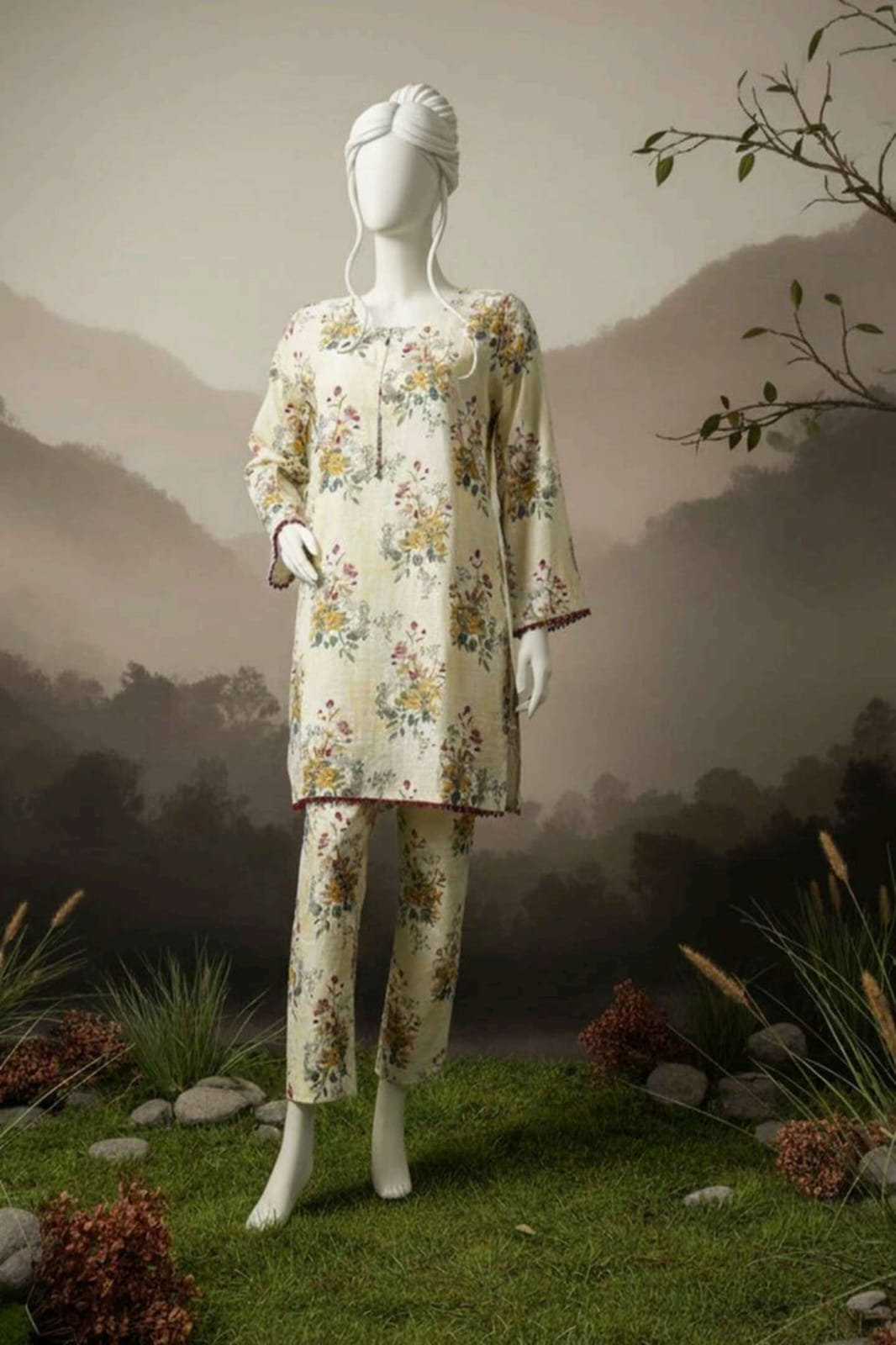 ALMEERAH  Stitched Lawn Cords Set 🔥 – Elegant, Comfortable & Ready to Wear.