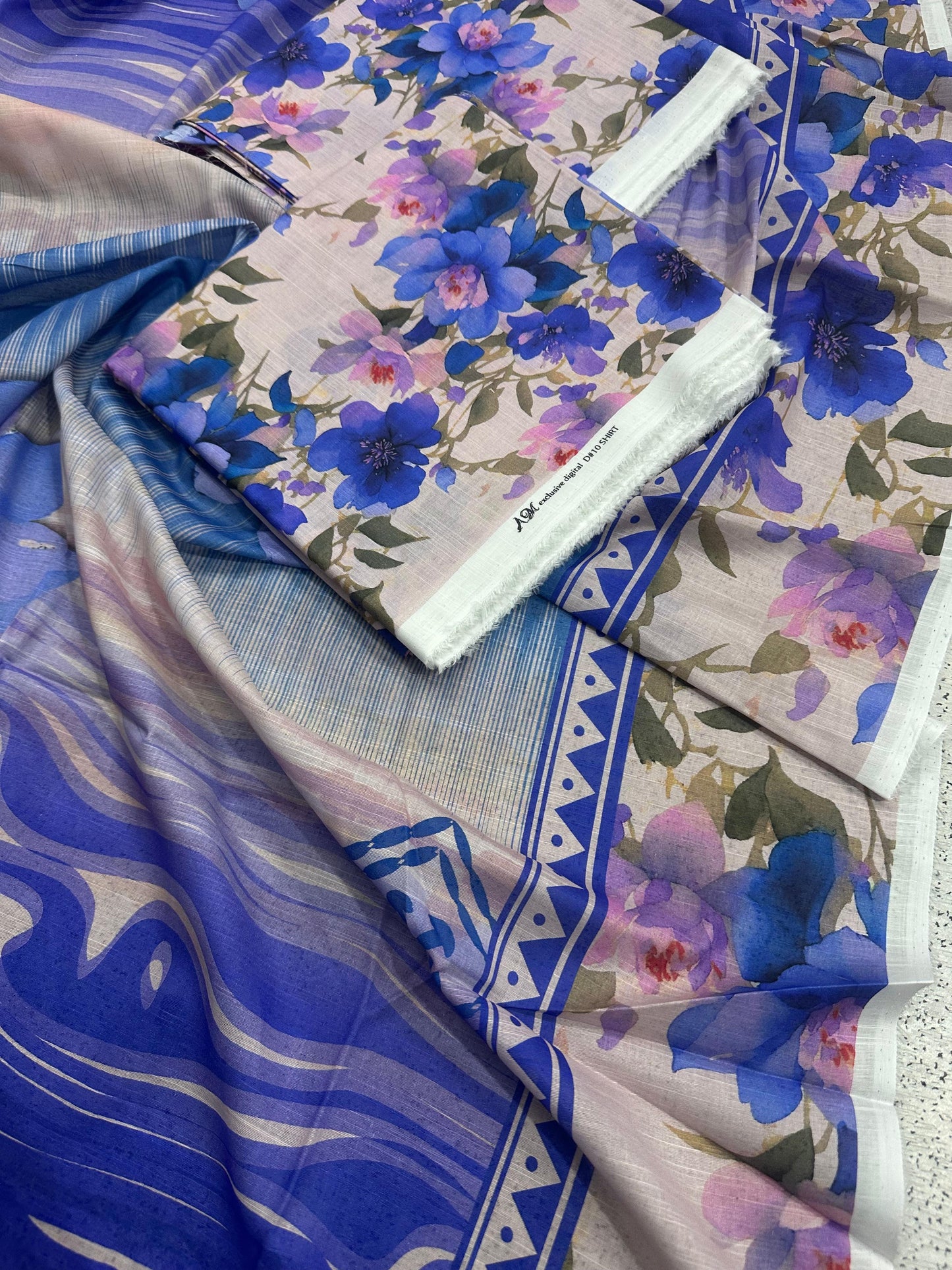 Ego Doria Lawn Unstitched AllOver 3Pcs 😍💖