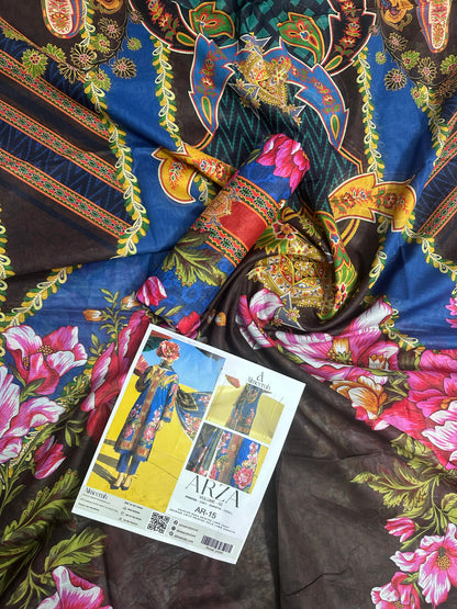 Almeerah ARZA – PRINTED 2PC Premium Lawn Collection