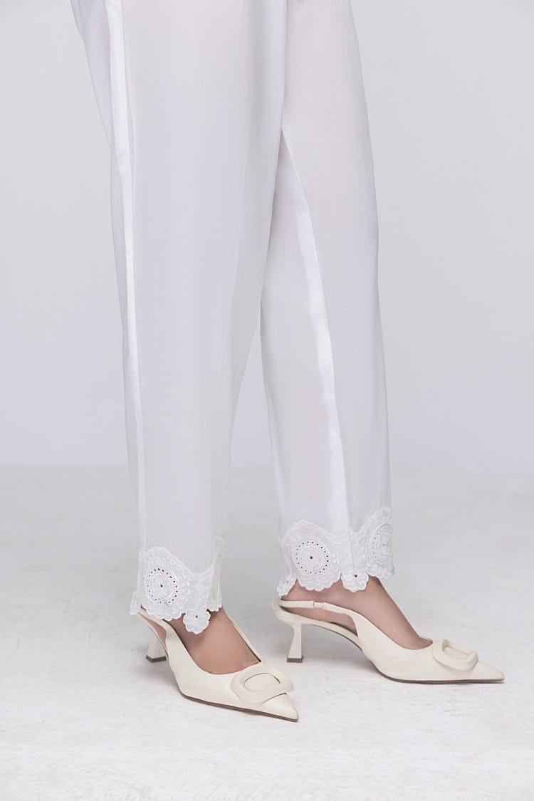 Lakhany 100% Original Stitched Bottom in White 🤍