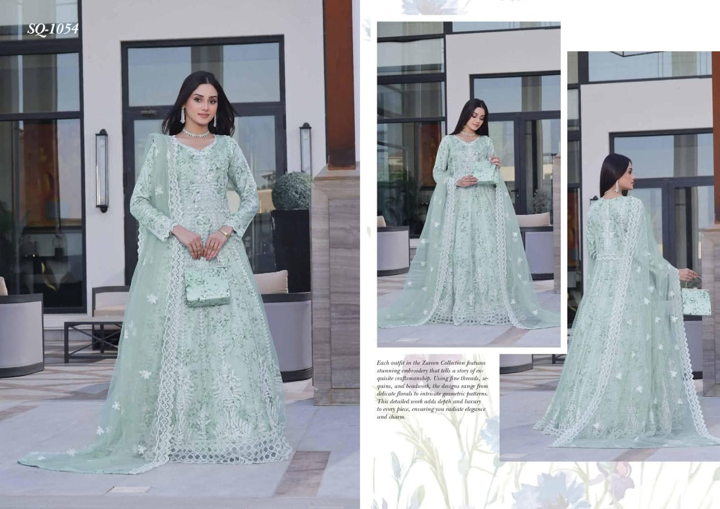 Zareen Luxury Embroidered Collection