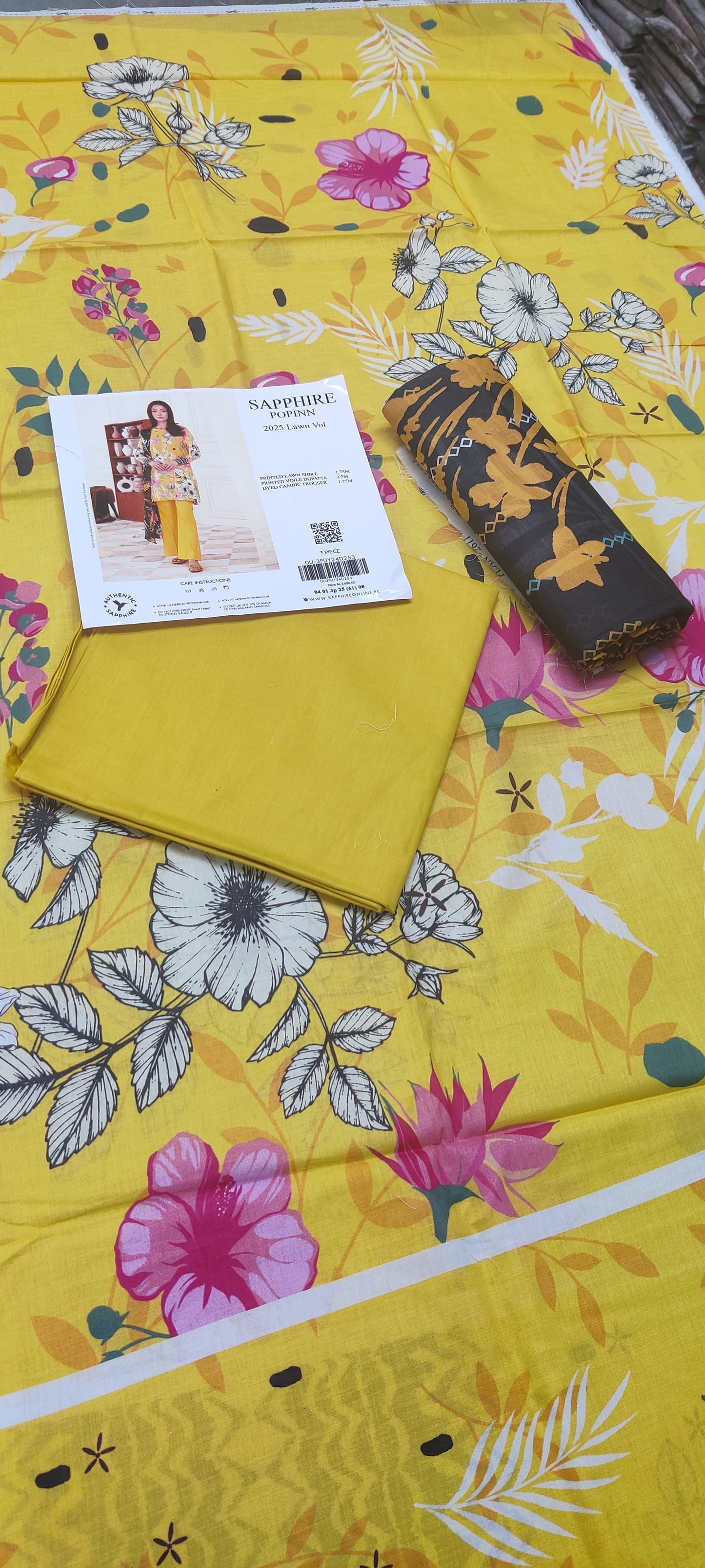 SAPPHIRE DAILY LAWN 3PCS COLLECTION 2026