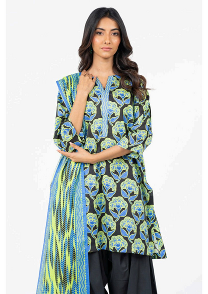 Alkaram 100% Original Cotton Camric 3 Piece 😉🧡 2k25