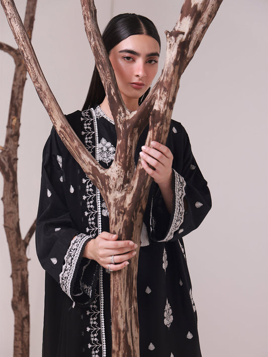SALITEX MONOCHROME EMBROIDERED LAWN SUIT 🖤