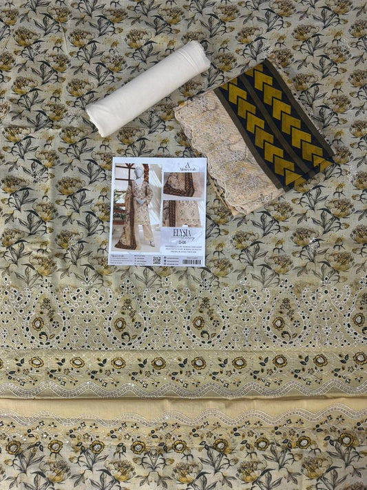 🌟✨ Almeerah Embroidered Luxury Collection Alert ✨🌟

📢🔥 Luxury 2026 Cutwork Dupatta Collection 🔥📢
🎀🌸 ELYSIA 🌸🎀