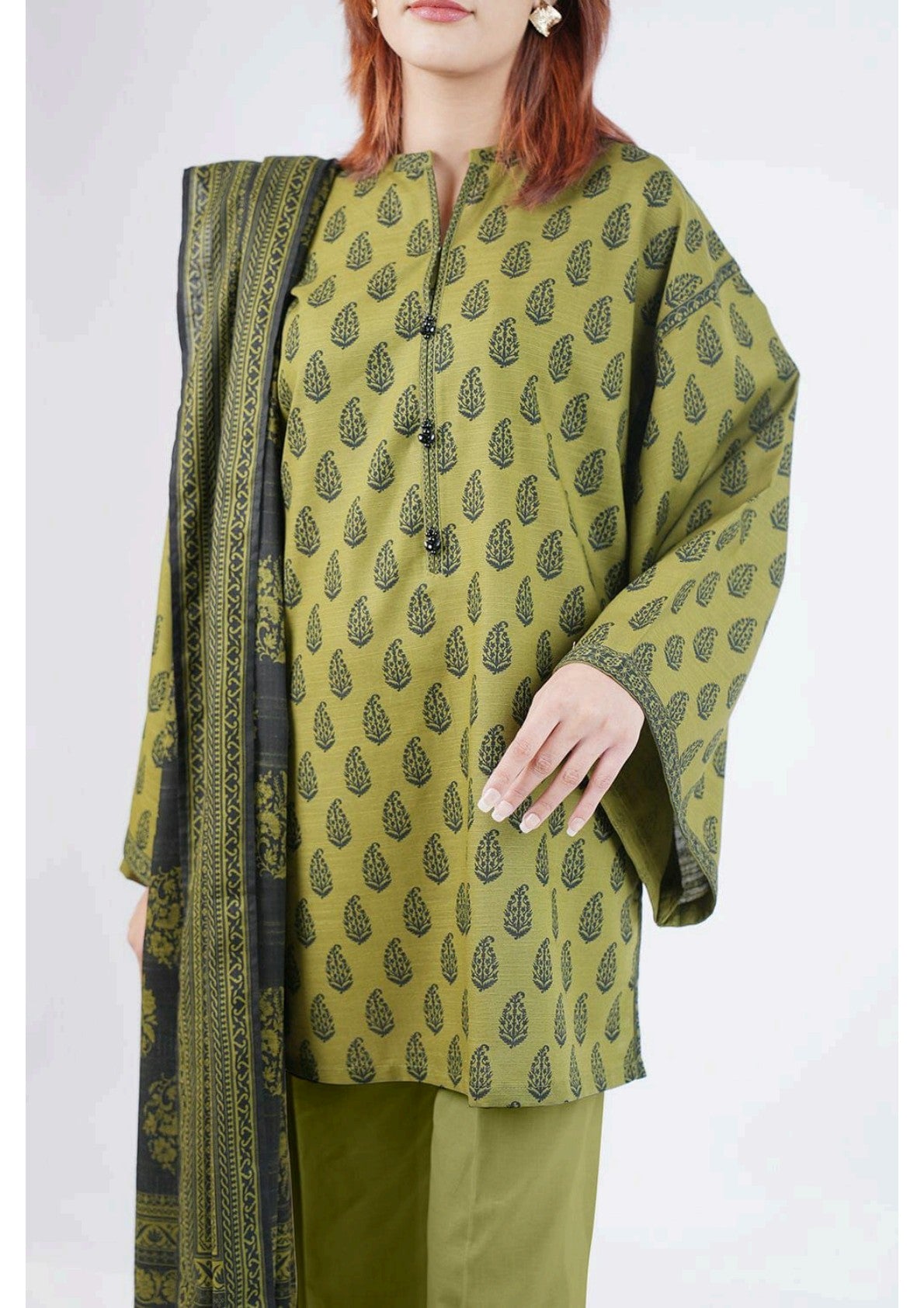 Saya  Cotton Khaddar 3P