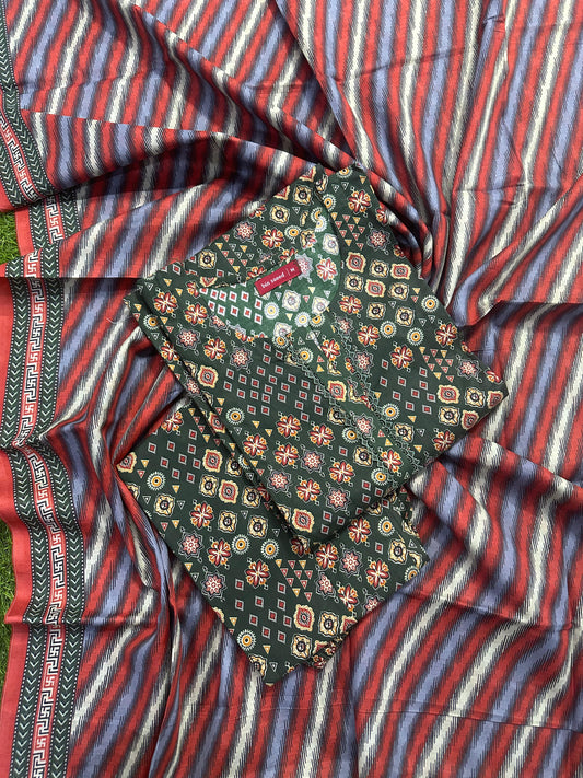 BIN SAEED STITCHED 3PCS COLLECTION D#03
