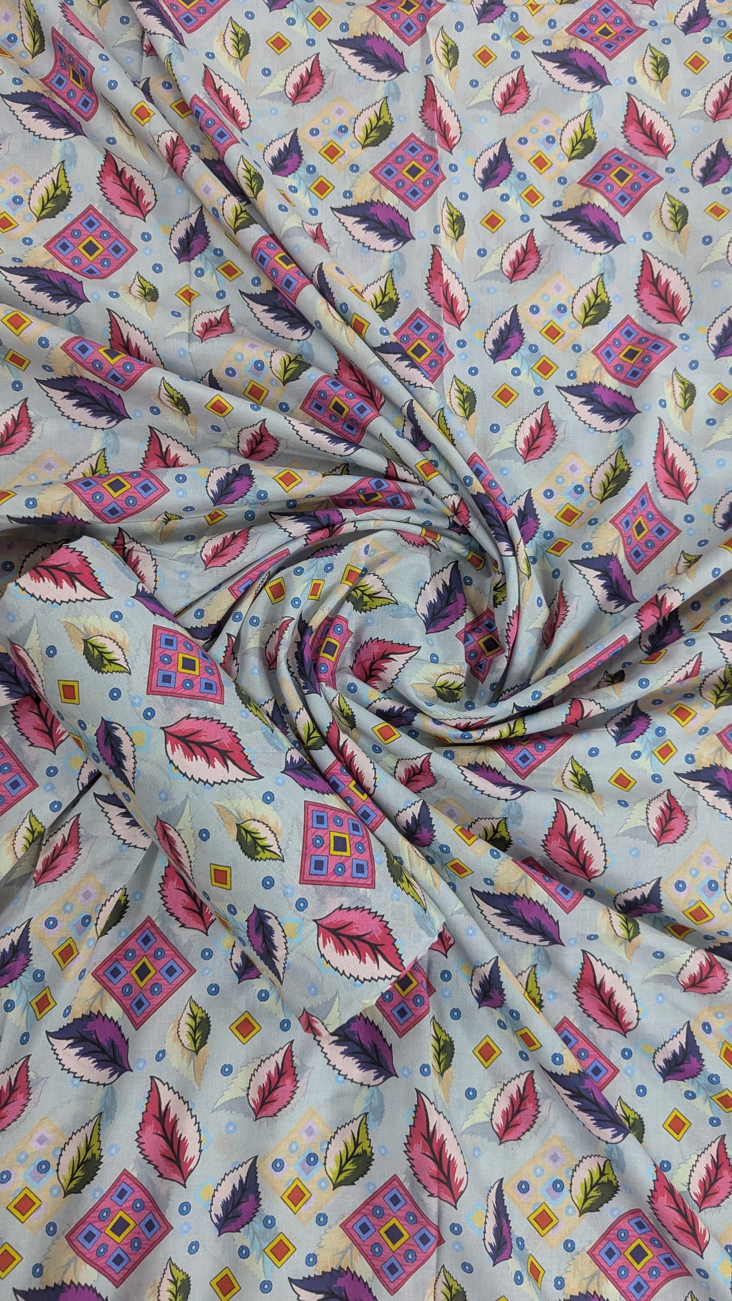 Mix Brand – Premium Unstitched Collection Digital Printed All-Over 2-Piece Suit