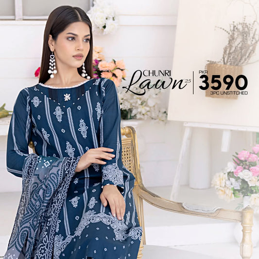 Salitex Chunri Unstitched Lawn 3 Pieces Vol II 🔥❤️