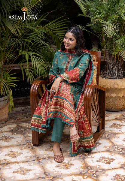 Asim Jofa Premium 3 Piece Unstitched Lawn Collection
