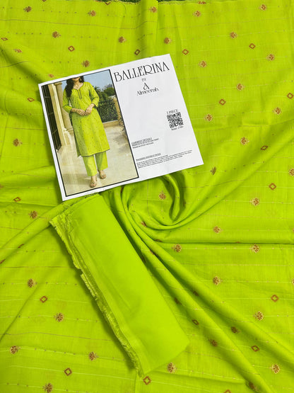 BALLERINA BY ALMEERAH D-4 -  2PCS JACQUARD COLLECTION