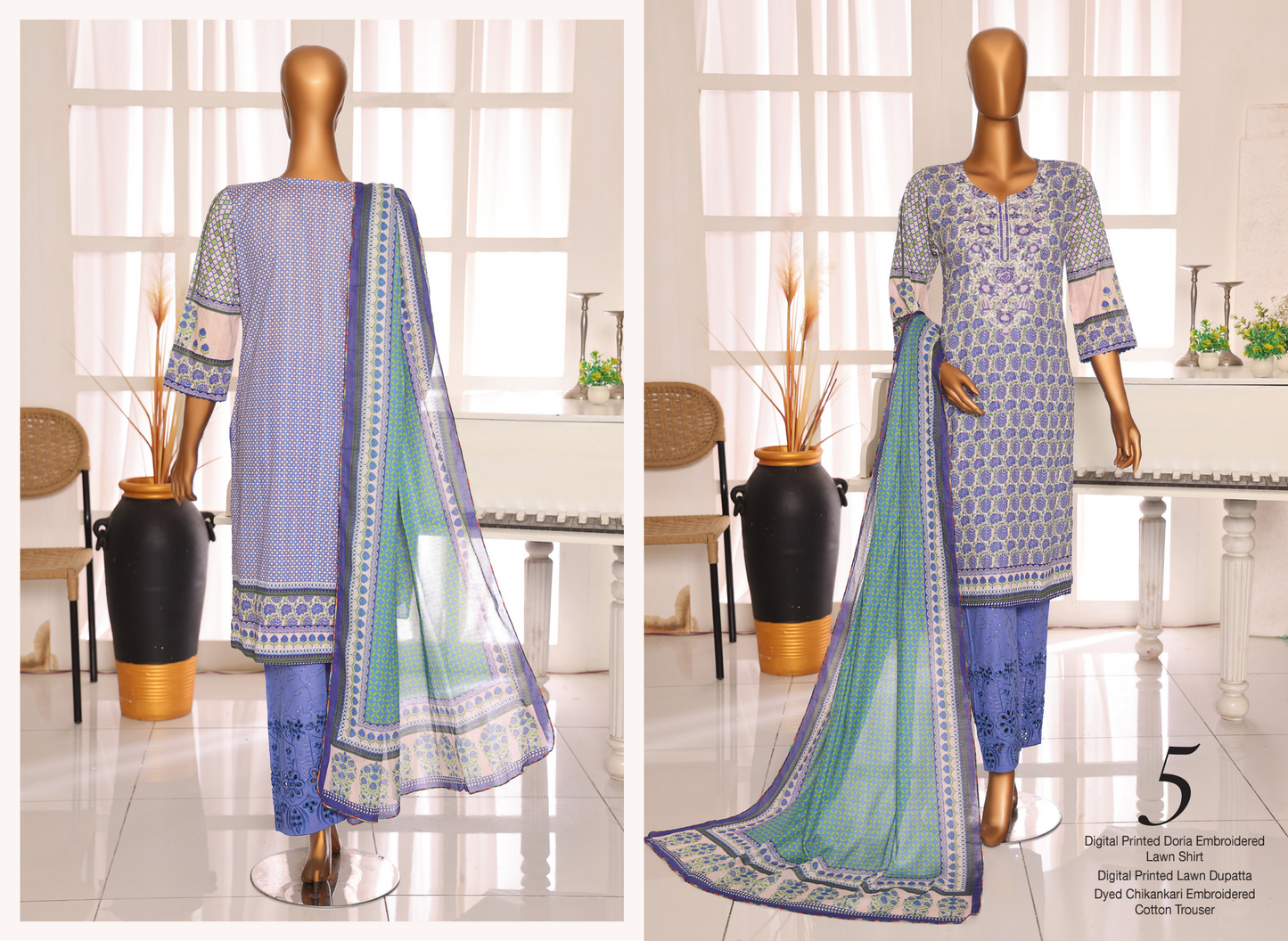 ✨ MTF Presents ✨ FEEHA ✨
🌸 Digital Printed Doria Embroidered Lawn Collection 2025 🌸💎