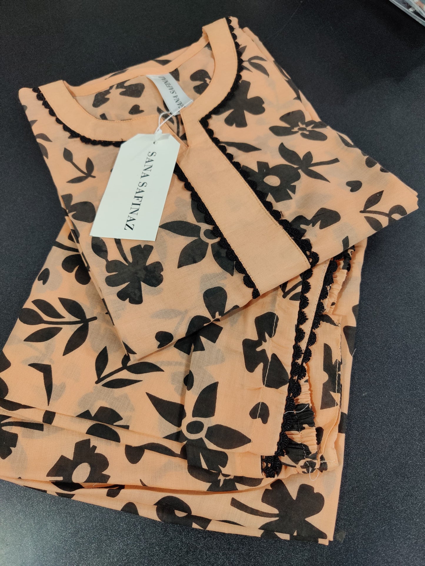 Sanasafinaz DEFECTED Cords Cotton Printed Stitched 2P