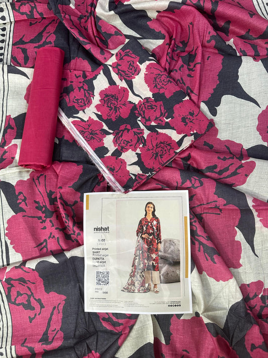 NISHAT UNSTITCHED LAWN 3PCS COLLECTION 2026 🔥❤️